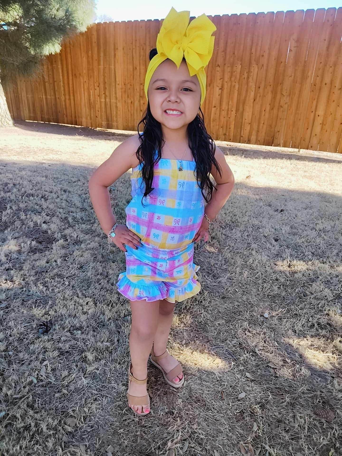 Plaid Shortie Jumper (FINAL SALE)