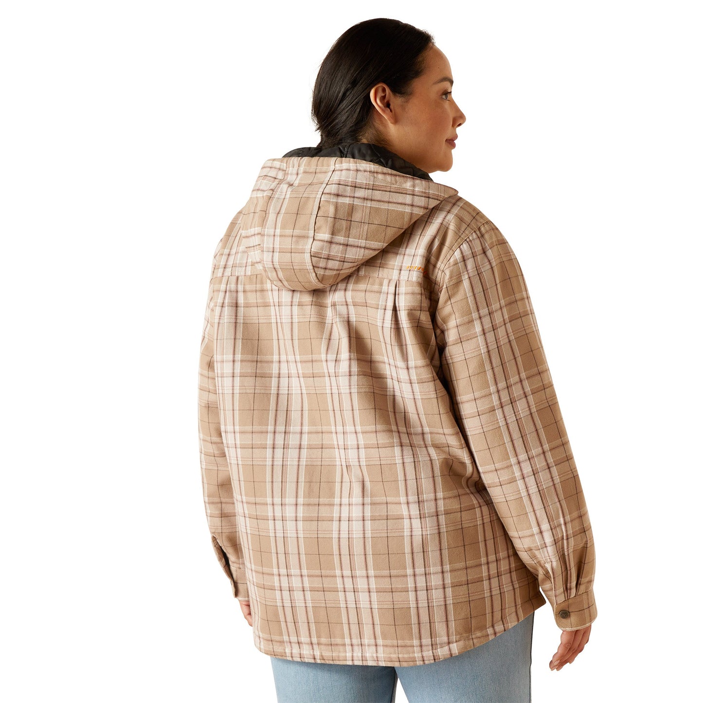 Womens Rebar Flannel Shirt Jacket