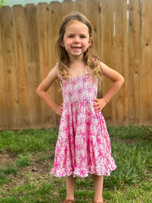 Blooming Bows Bamboo Dress