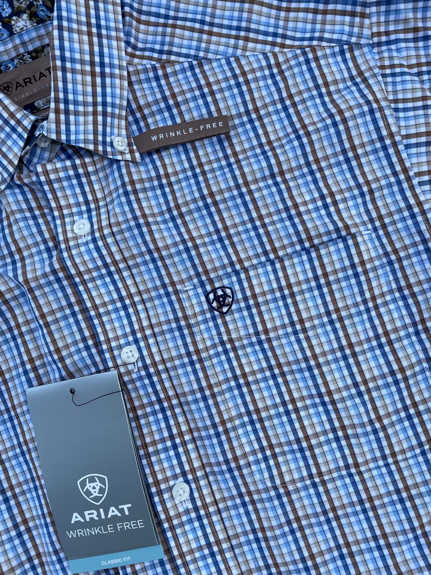 Ariat Men's Wrinkle Free Arthur Classic Fit Shirt