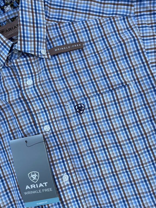 Ariat Men's Wrinkle Free Arthur Classic Fit Shirt