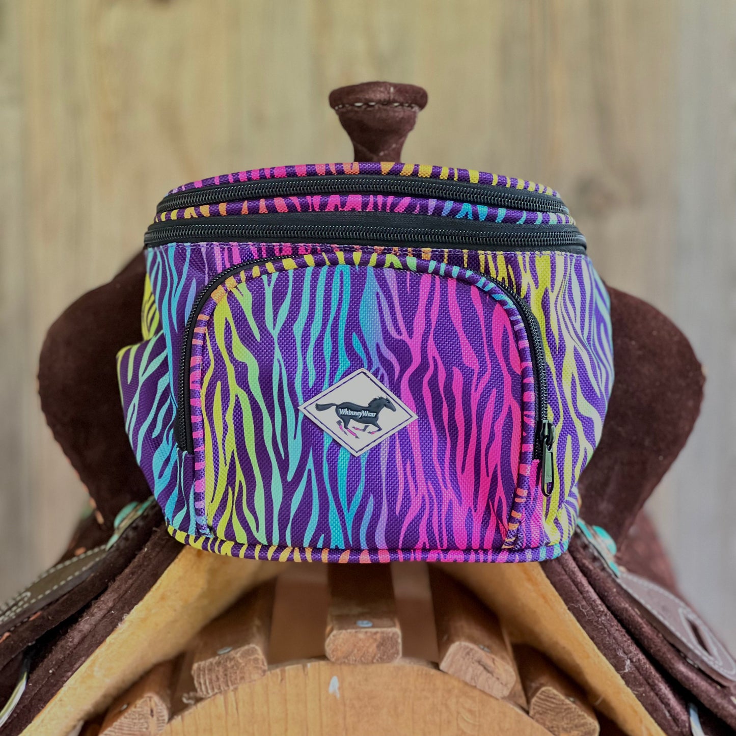 80’s Zebra Pommel Pack