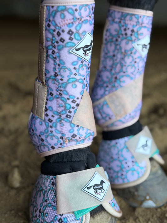 Naja Turquoise Protective Sport Boots