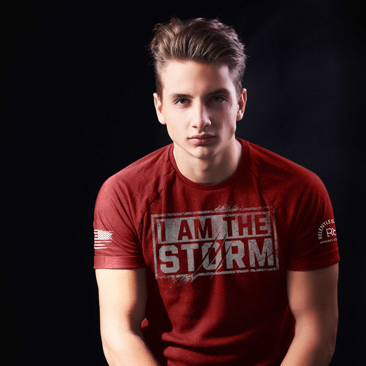I Am The Storm® | 2 | Front | Premium Men's Tee