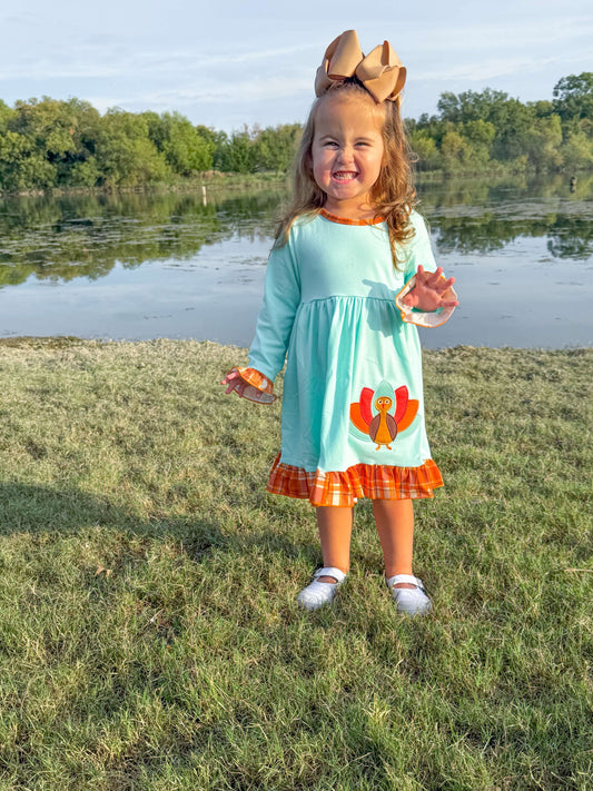 Mint Green Thanksgiving Dress (#20)