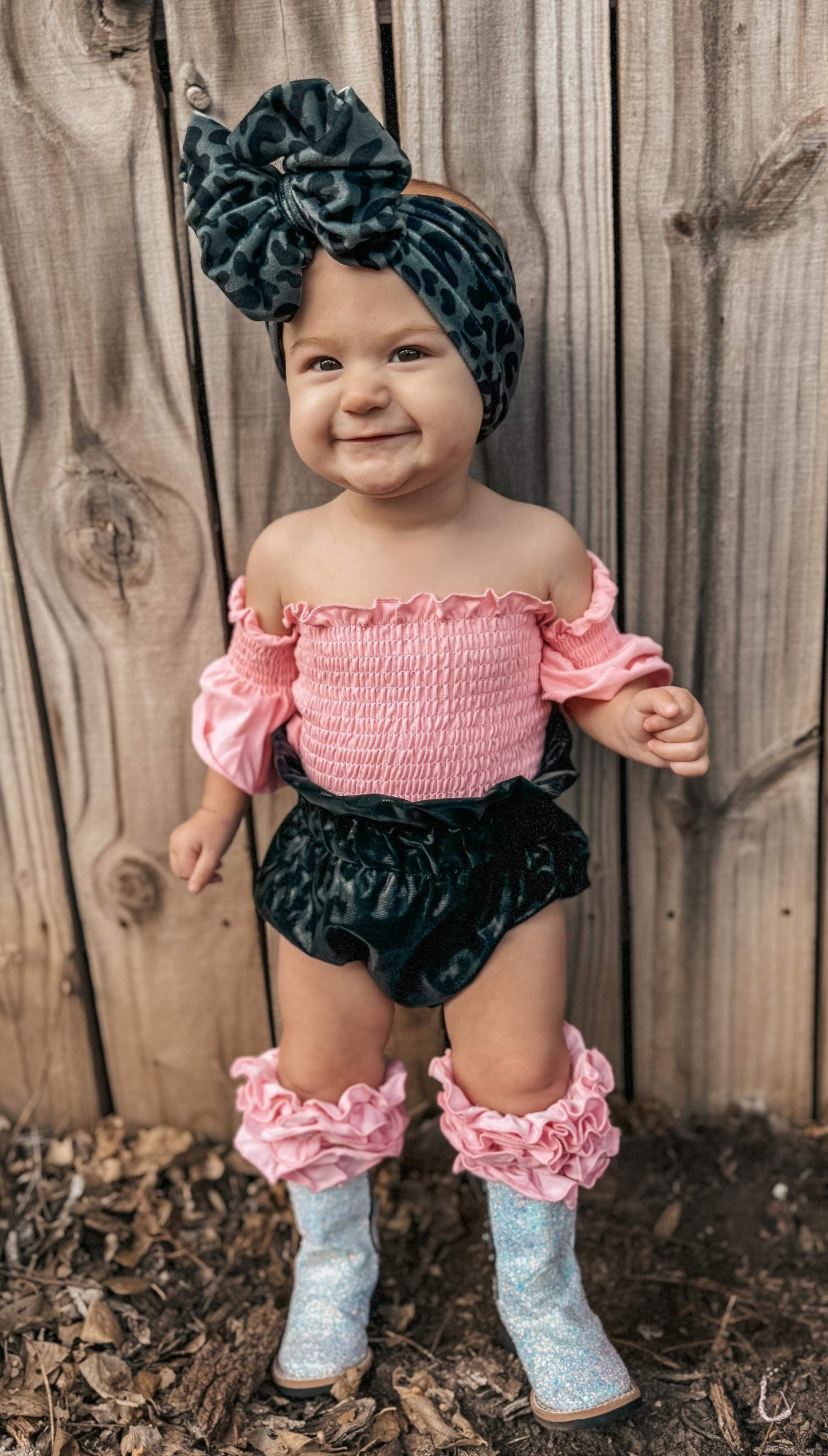 Silver Sparkle Tanner Mark Boots