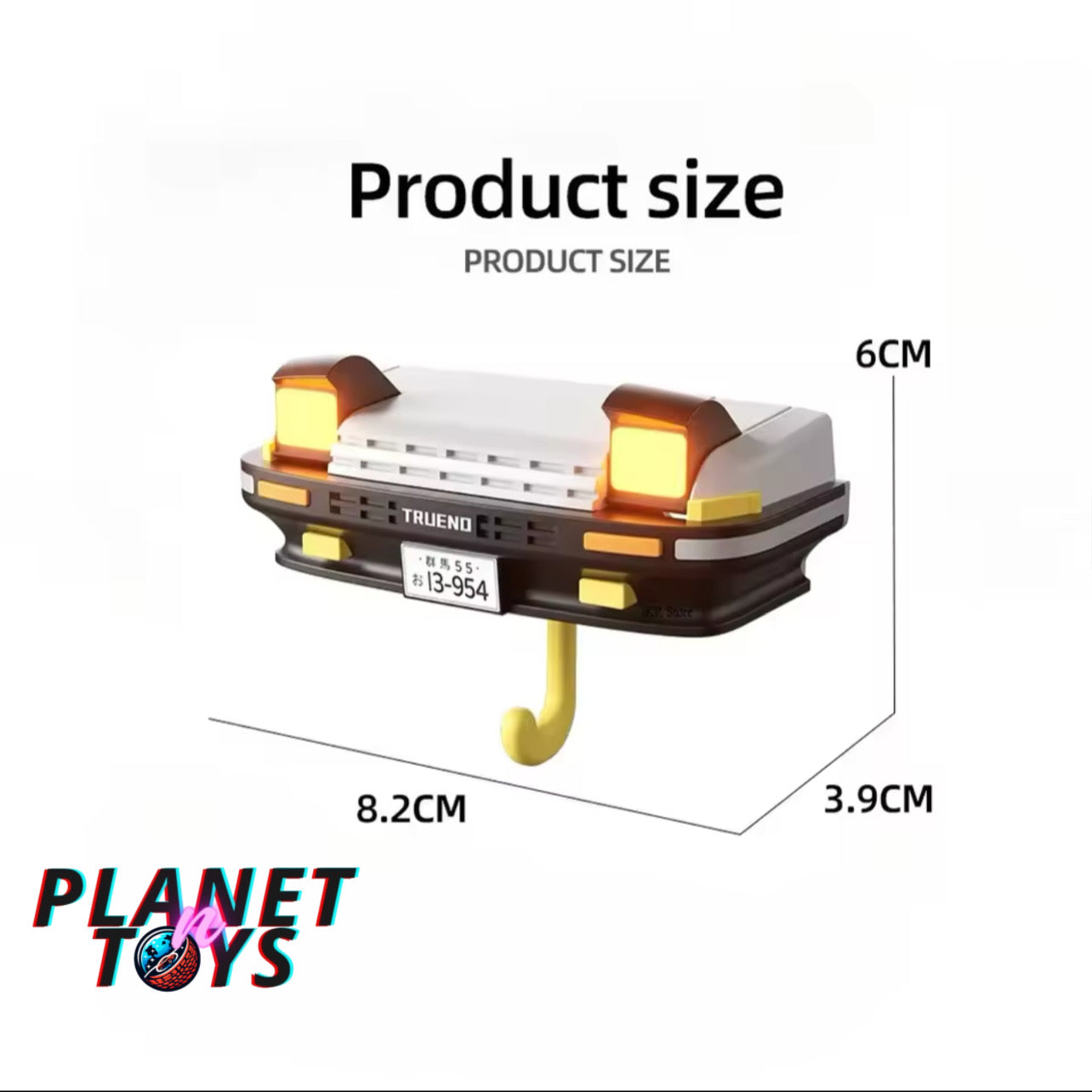 Key Holder Initial D Toyota AE86 Sprinter Trueno Lighting