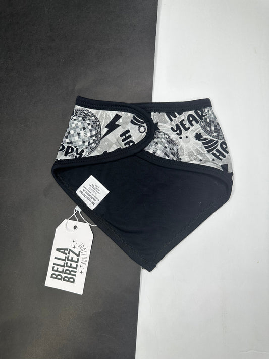 Happy New Year Bamboo Bib (FINAL SALE)