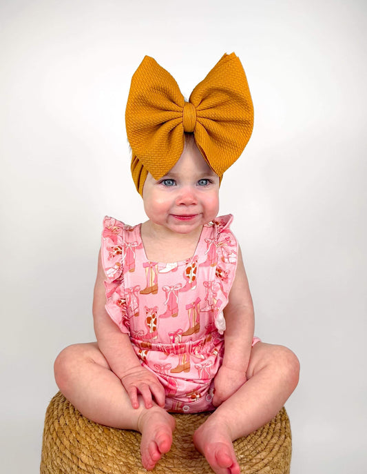 Cowgirl Up Bamboo Romper (FINAL SALE)