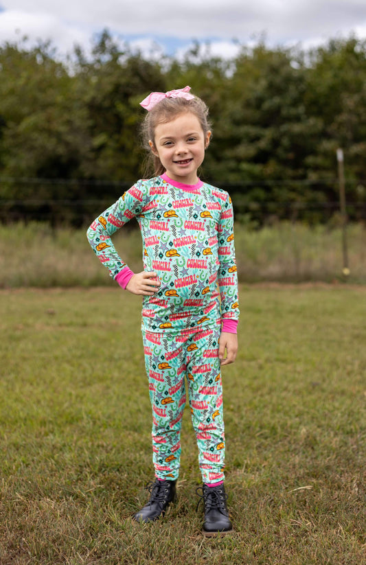 Neon Cowgirl Bamboo Set (FINAL SALE)