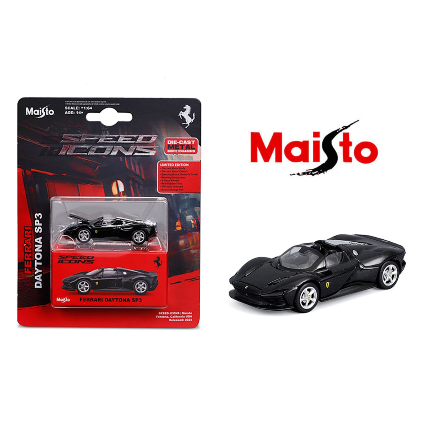 Maisto 1:64 Speed Icons Assorted Models 2025