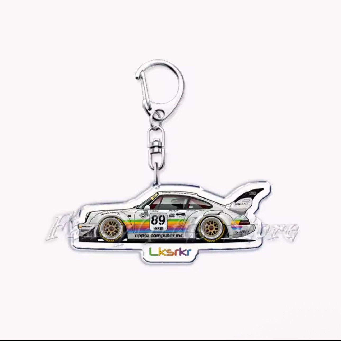 Iconic Rides Keychains