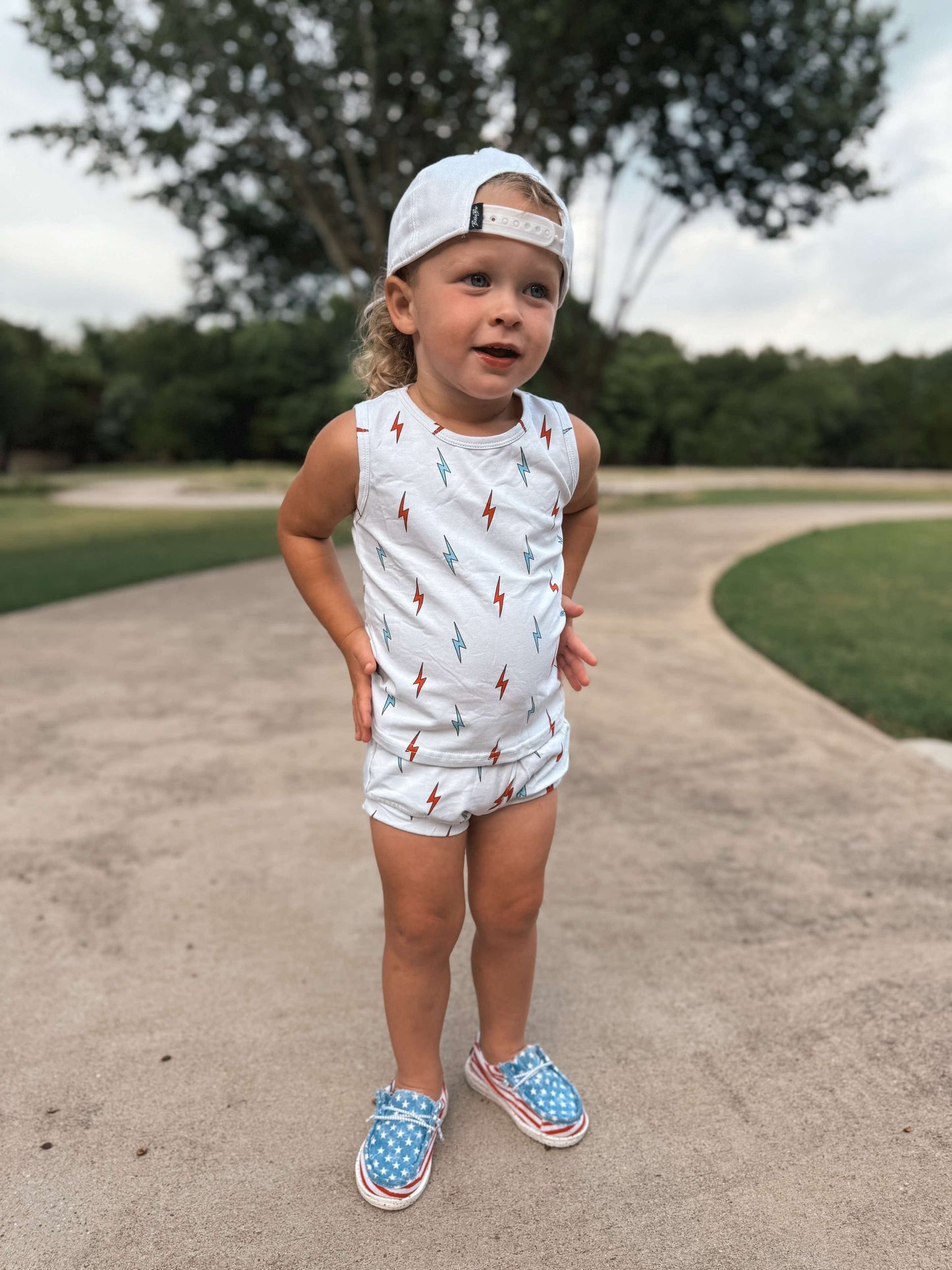 Stars & Strikes Short Set (FINAL SALE)