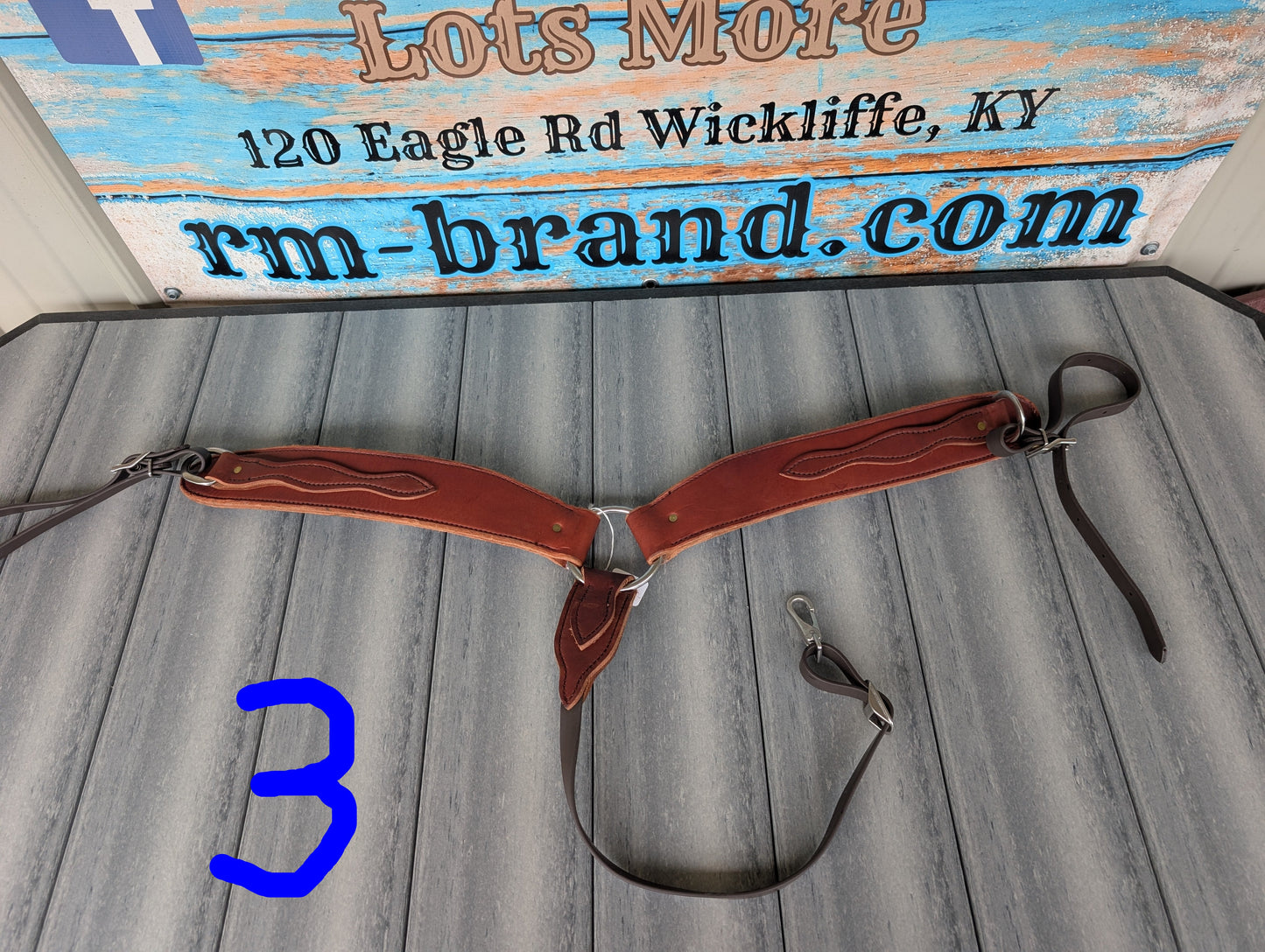 Genuine Leather Breast Collars – 3 Styles, USA-Made with Biothane Straps