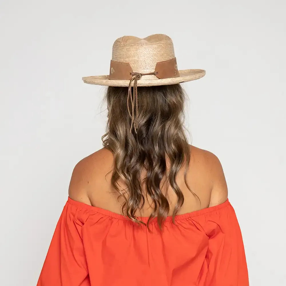 Peter Grimm Aislinn - Women's Straw Fedora Hat (Closeout)