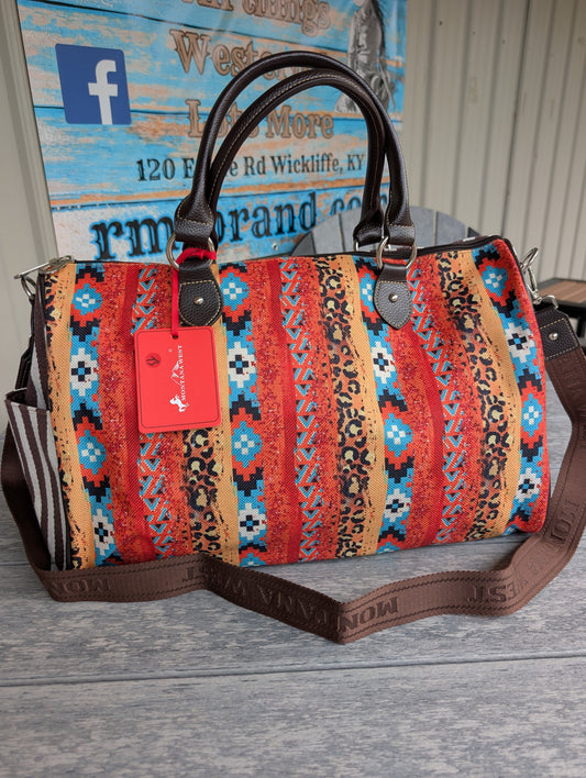 American Bling Western Style Duffle Bag