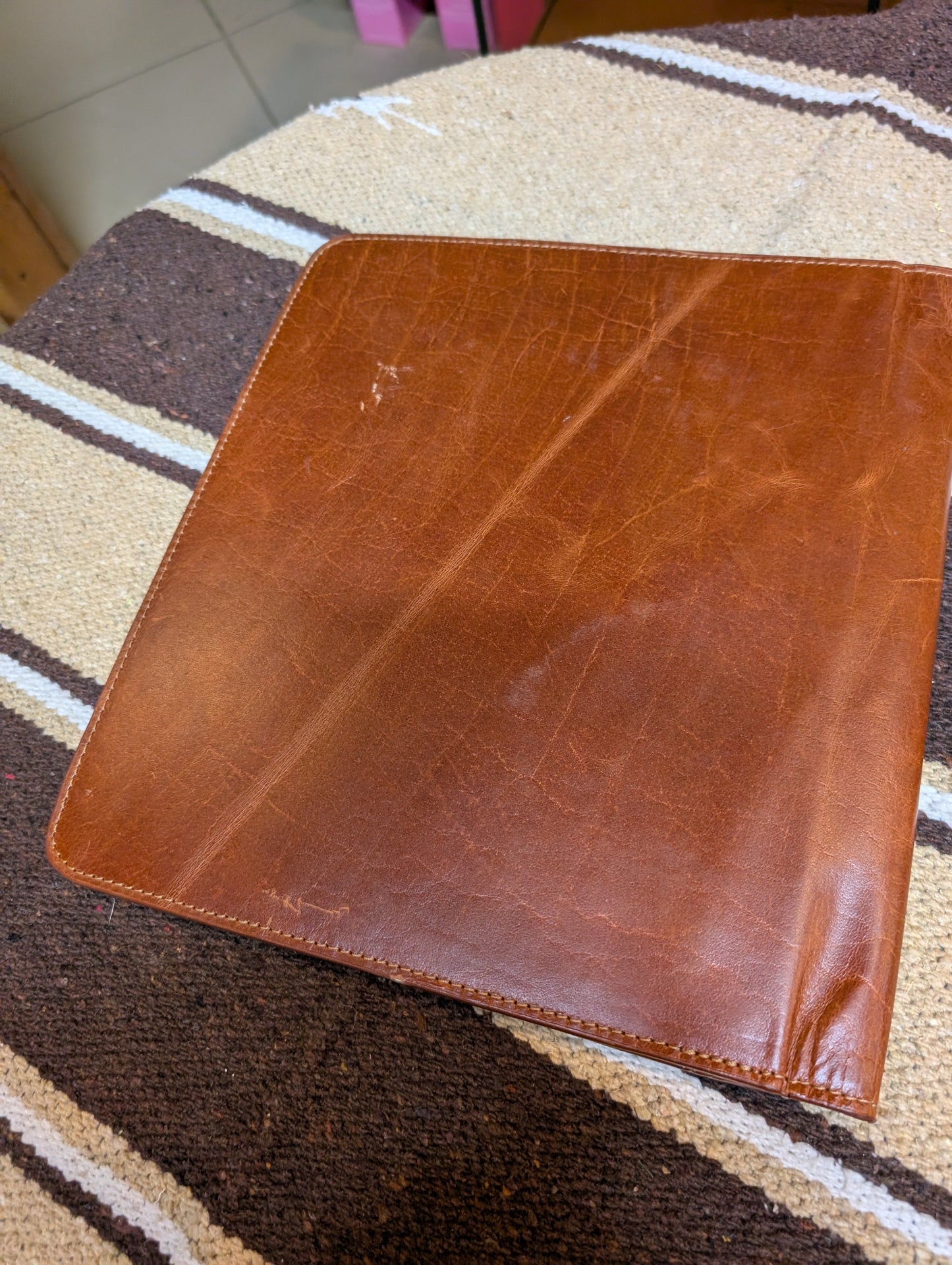 Genuine Leather & Cowhide Planner Cover