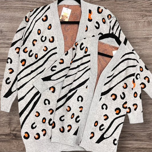 Mommy & Me Spotted Cardigan