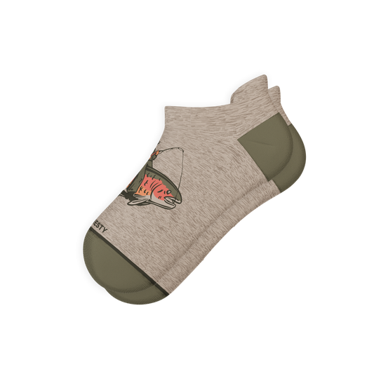 The Rowdy Angler | Fish Cowboy Heel Hammock™ Ankle Socks