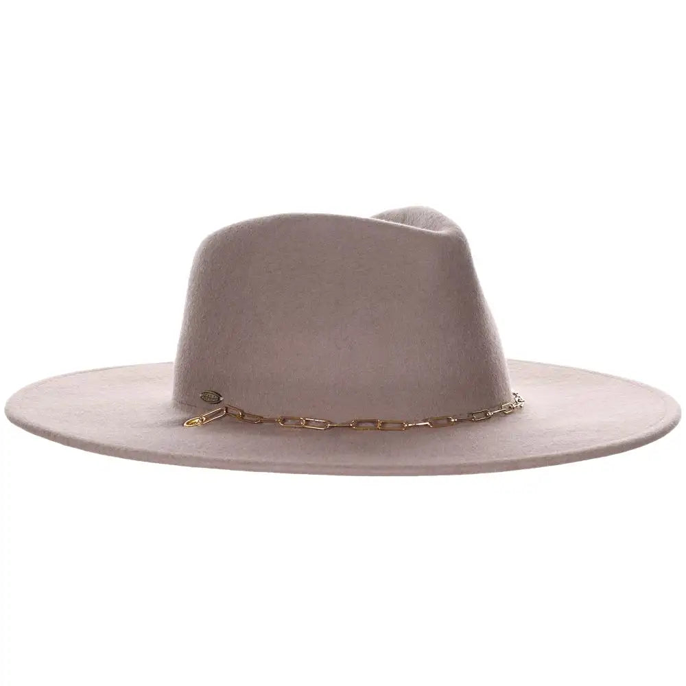 Scala Candace - Wool Felt Wide Brim Fedora Hat