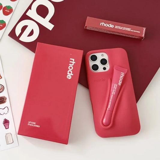 Rhode 4pc. Gift Set - Gift Bag, Phone Case for iPhone, Box & Lip Tint