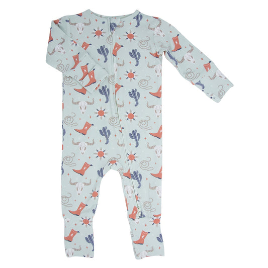 Bulls Boots Lasso Western Convertible Romper