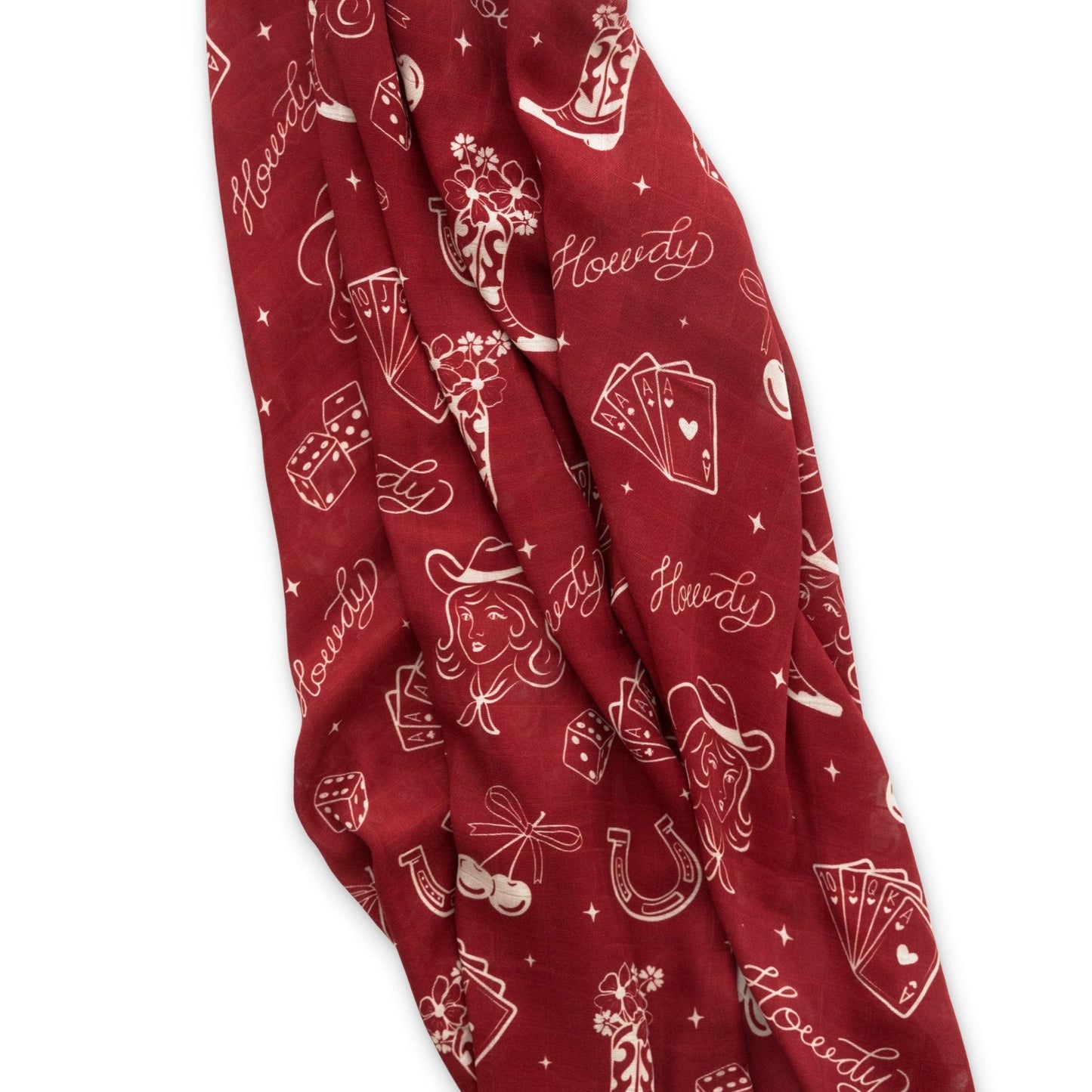 Cowgirl Muslin Blanket