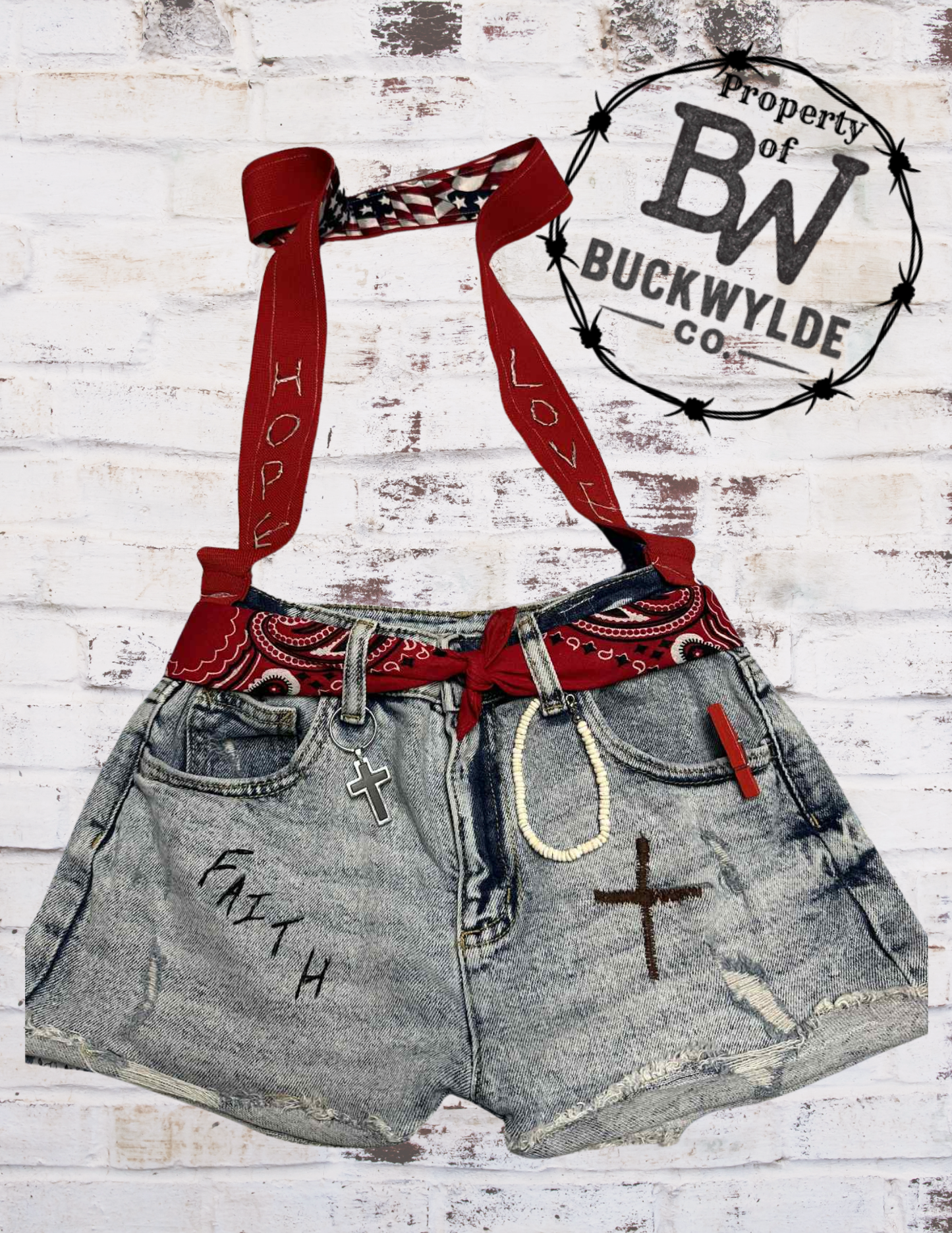 The Wylde Faith - Red Redemption Revival Bag