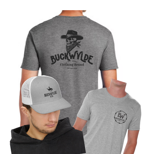 OUTLAW BUCKWYDLE LOGO TEE - YOUTH/ADULT