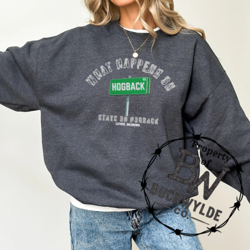 HOGBACK RD LUTHER HOMETOWN HOODIE/CREWNECK - ADULT