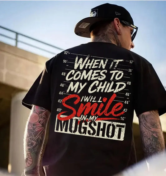 MUGSHOT MAMA/DADDY TEE