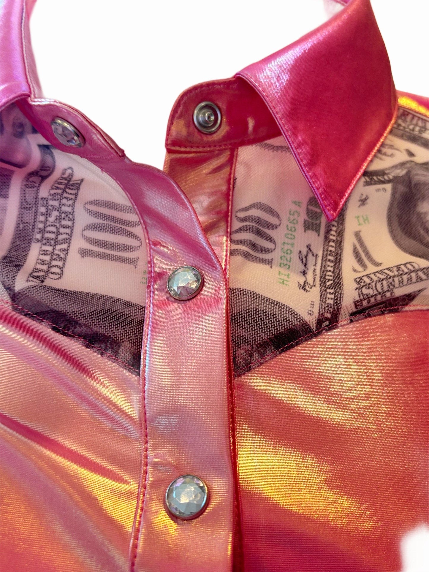 Rolling in Riches Pearl Snap Jackpot Rodeo Shirt