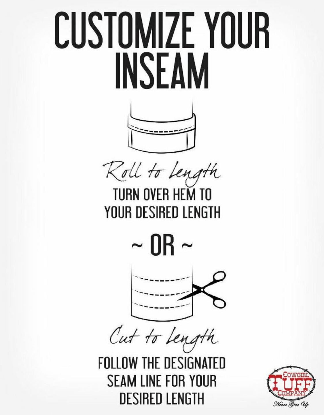 Navy Cowgirl Tuff Work Hard Play Hard