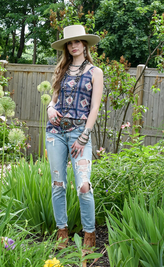 Tasha Polizzi Medina Tank