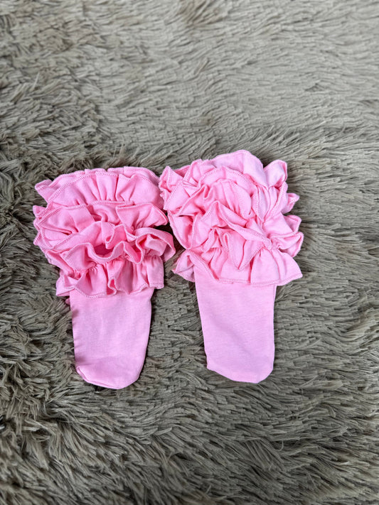 Ankle Ruffle Socks (Multiple Colors)