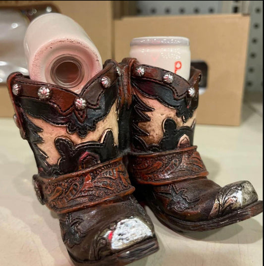 Boots Salt & Pepper Shaker Set