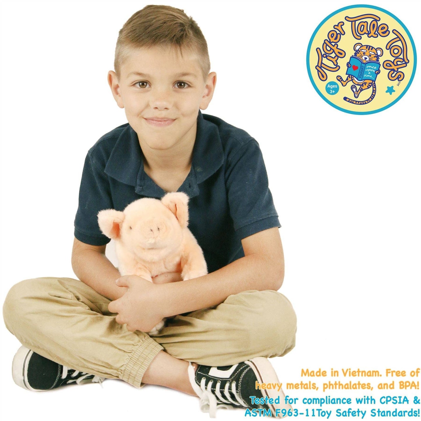 Perla The Pig | 11 Inch Stuffed Animal Plush