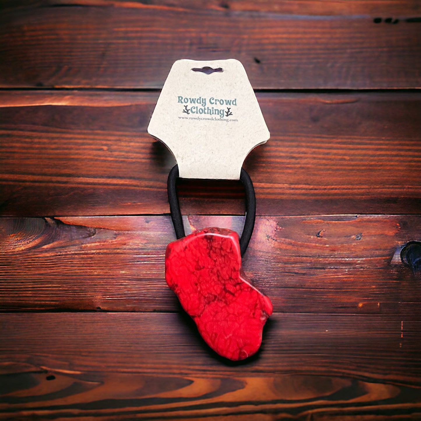 Red Rock Ponytail Holder/Hair Tie