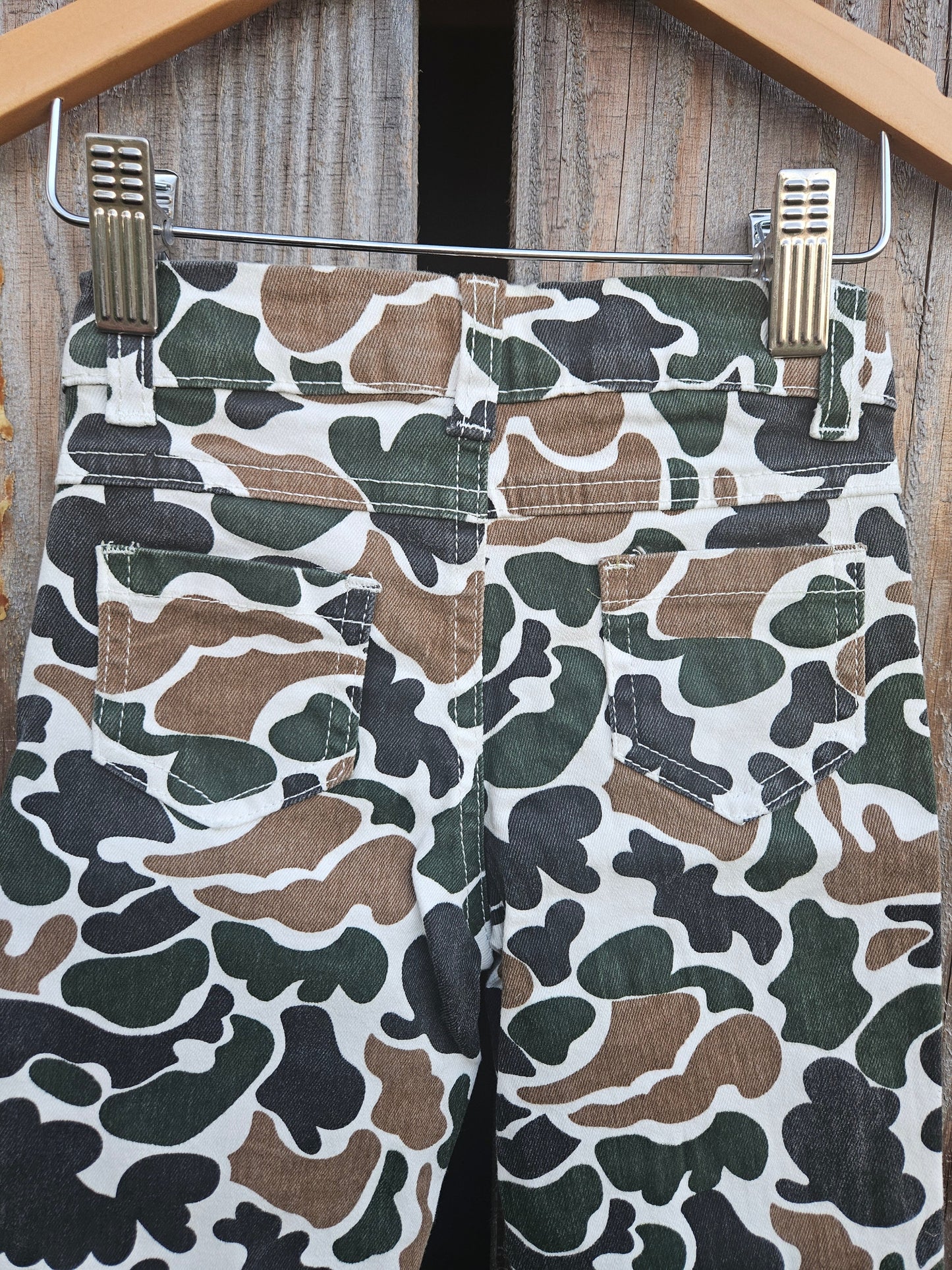 Boys Camo Denim Pant
