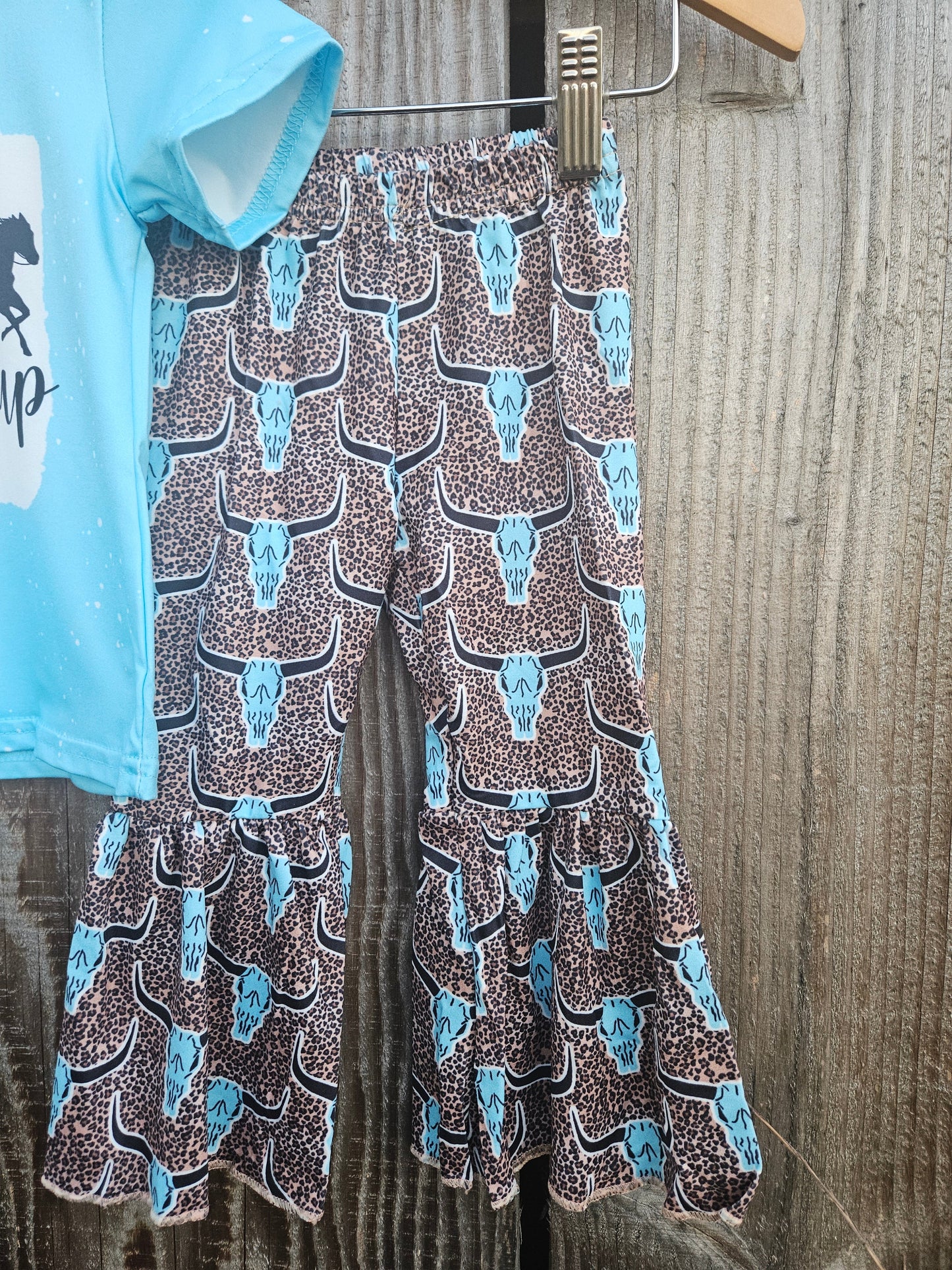 Saddle Up Buttercup Bell Bottom Set