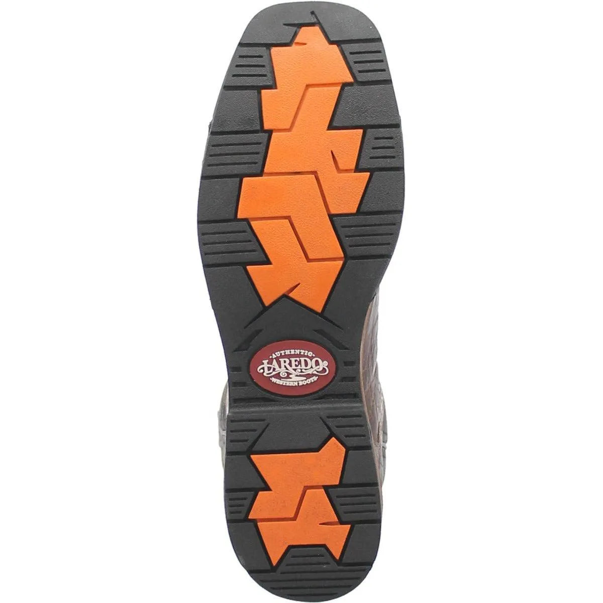 Laredo Hawke (Safety Toe) - Men's Leather Cowboy Work Boot (Closeout)