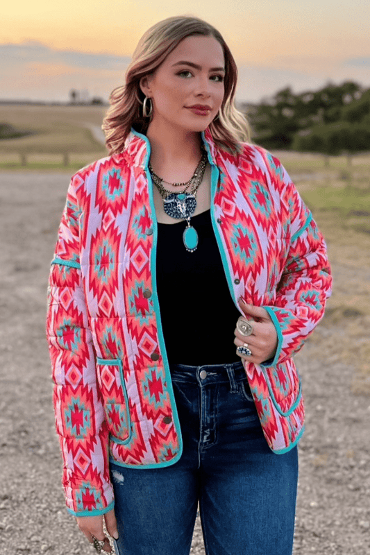The Brynella Aztec Jacket