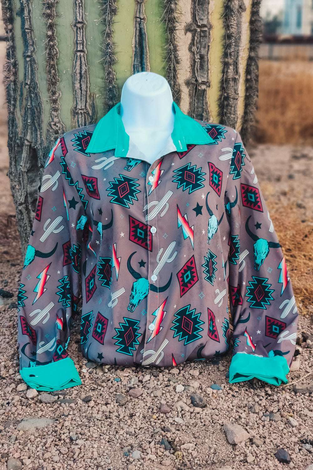 Wild West Button Down