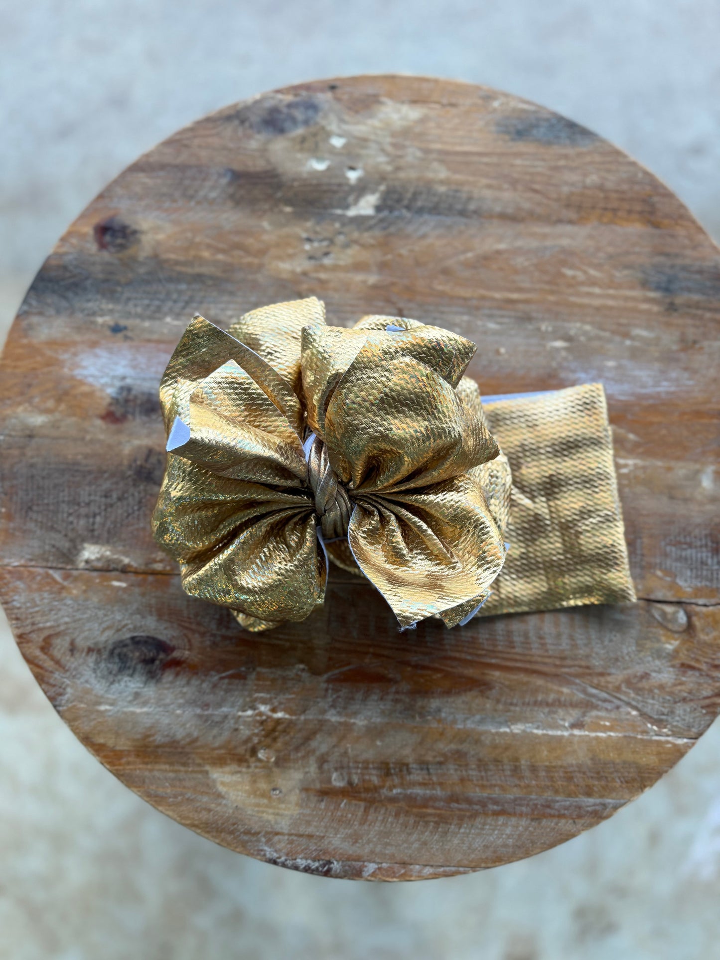 Metallic Messy Headwraps