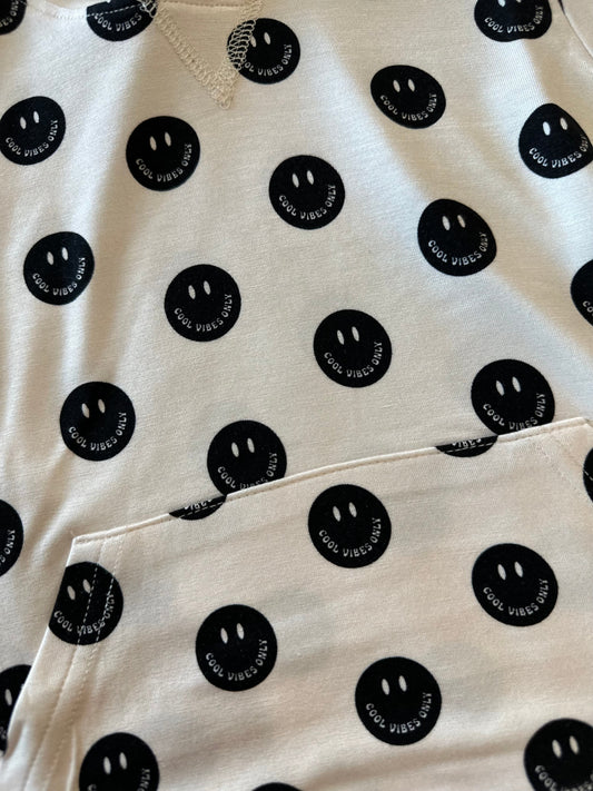 Cool Vibes Only Hooded Top (FINAL SALE)