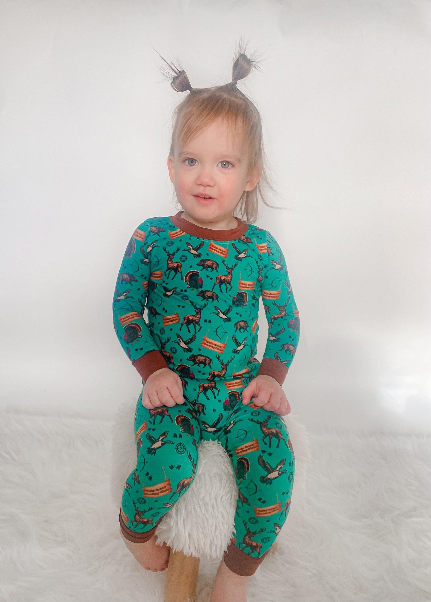 TEAL Bella-Breez Hunting Club Bamboo Set (FINAL SALE)