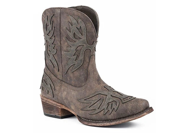 Roper Amelia (Brown) - Women's Cowgirl Boot