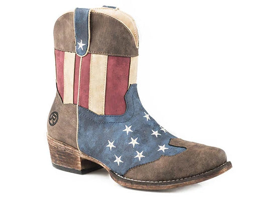 Roper FLOTUS (Brown) - Women's Cowgirl Boot