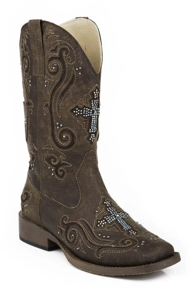 Roper Faith (Brown) - Women's Cowgirl Boot