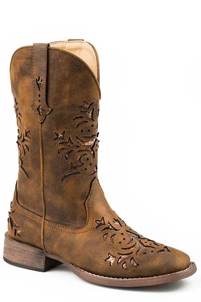 Roper Kennedy (Cognac) - Women's Cowgirl Boot